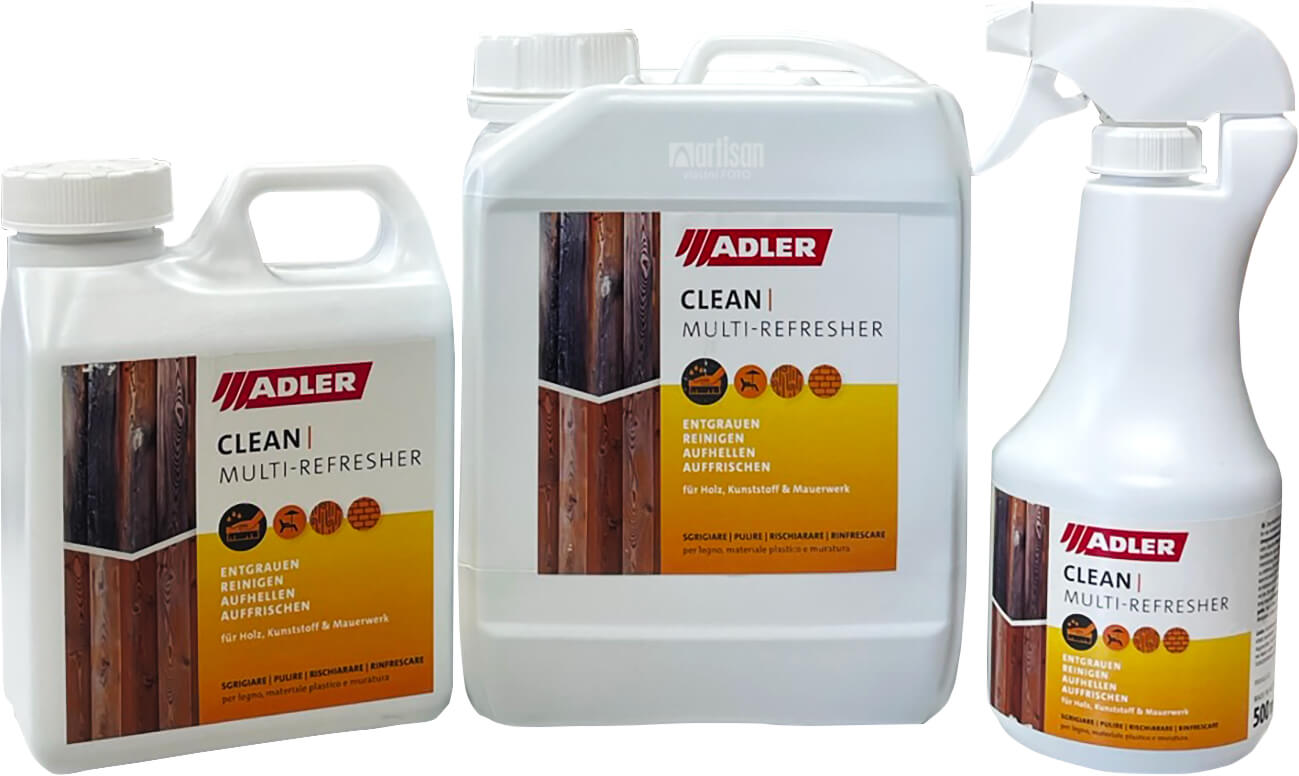 ADLER Clean Multi Refresher - čistič a odšeďovač nabízíme v objemu 0.5 l, 1 l a  2.5 l